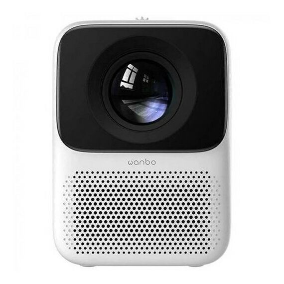 Проекторы: Портативный проектор Wanbo T2 Max обновлённая версия, Android 9.0, 1+16G, 1080P, 4К декодирование, EU, белый [6970885350382] фотографии