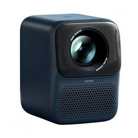 Проекторы: Портативный проектор Wanbo T2 Max обновлённая версия, Android 9.0, 1+16G, 1080P, 4К декодирование, EU, тёмно-синий [6970885350351] фотографии