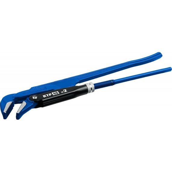 Столярно-слесарный инструмент: трубный ключ Зубр Профессионал КТР-45 №2, 1.5" 440 мм [27337-2] фотографии