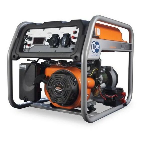 Электростанции: Генератор бензиновый TOR KM4000H 2,8 кВт 220В 16 л с кнопкой запуска [1011094] фотографии