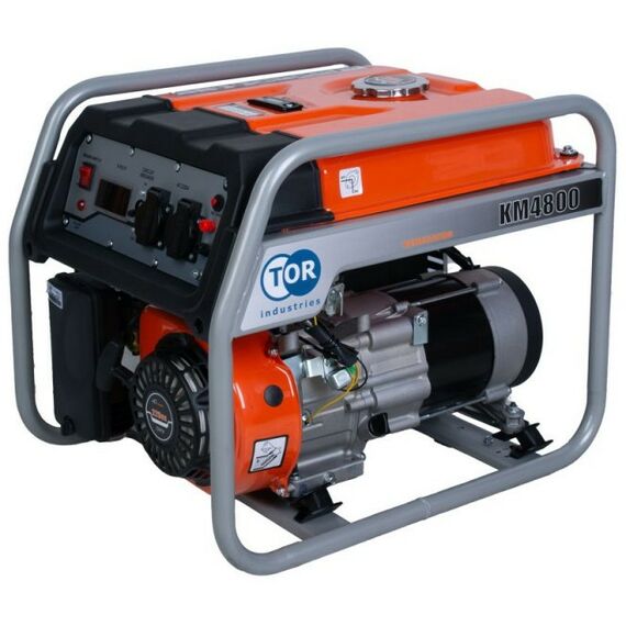 Электростанции: Генератор бензиновый TOR KM4800H 3,3 кВт 220В 16 л с ручным запуском [1018115] фотографии