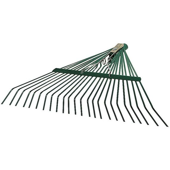 Грабли: Веерные грабли RACO 600 мм 24 плоских зубца, усиленные, гальваническое покрытие [4231-53/741] фотографии