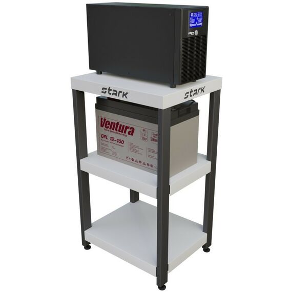 Комплект системы бесперебойного питания Stark Country 1000 LI, нагрузка 150Вт, автономия 1 час фотографии