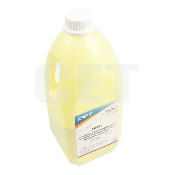 Для Sharp:  Тонер TF9Y + носитель TF9D для SHARP MX-3050N/4050N/5070N/C3081R/C5081D Yellow, 476г, 24000 стр [CET121005] фотографии