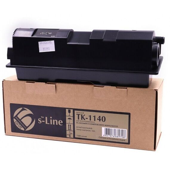 Тонер-картридж Булат s-Line TK-1140 для Kyocera FS-1035MFP 7200k (+чип) AAMTFS1035050 фотографии