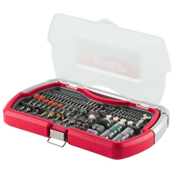 Набор мини-насадок для гравёра Зубр 206 предметов [35904-H206] фотографии