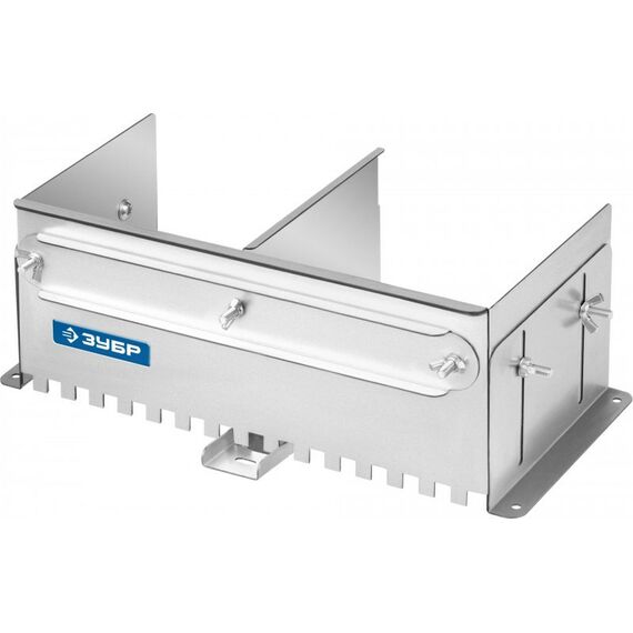 Раздвижная гребенка для плитки Зубр Профессионал зуб 10*10 мм до 600 мм, оцинкованная сталь [08045-10] фотографии