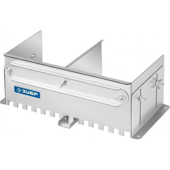 Раздвижная гребенка для плитки Зубр Профессионал зуб 12*12 мм до 600 мм, оцинкованная сталь [08045-12] фотографии