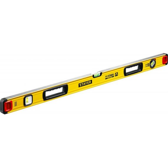 Магнитный уровень с поворотным глазком STAYER Professional PRO STABIL 1000 мм усиленный профиль [3480-100] фотографии