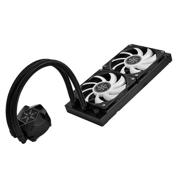 Жидкостная система охлаждения SilverStone SST-VD240-SLIM [G53VD240SLIM020] фотографии