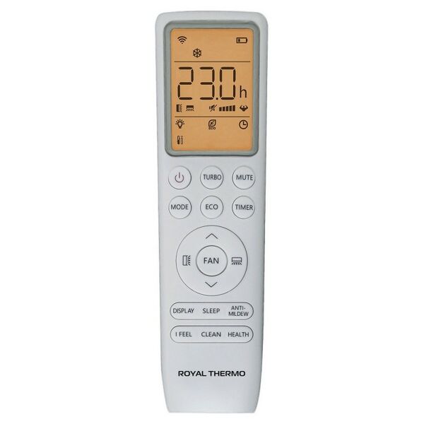 Сплит-система инверторного типа Royal Thermo RTBI-12HN8/black Barocco DC комплект фотографии