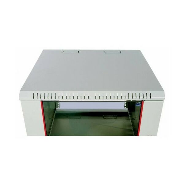Шкафы и стойки: Шкаф ЦМО ШРН-Э-6.350.1 19" настенный, серый 6U 600*350, дверь металл фотографии