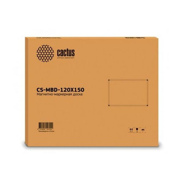 Маркерные офисные доски: Доска магнитно-маркерная Cactus CS-MBD-120X150 120x150см фотографии