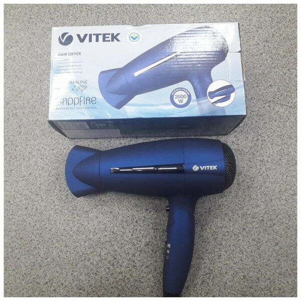 Купить Фен со складной ручкой Vitek Sappfire VT-1309, изображение 3 в компании Зеон