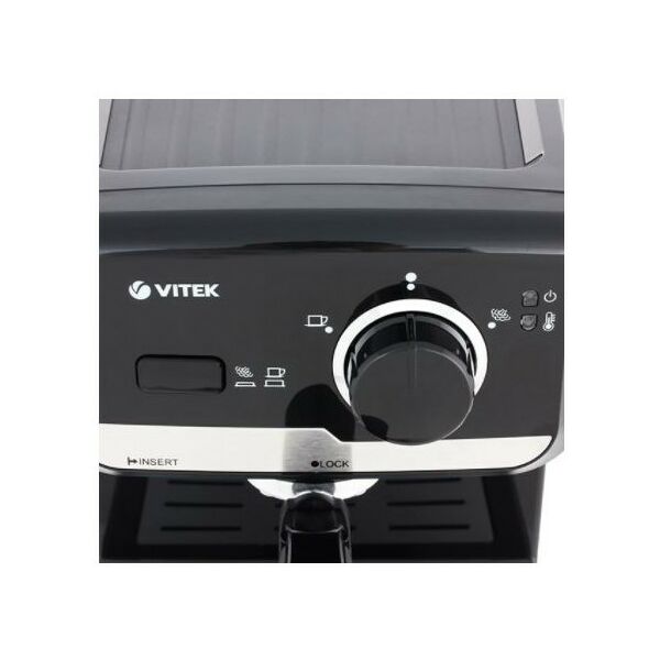 Кофеварки: Кофеварка Vitek VT-1502(BK) 700 Вт, нейлоновый фильтр, объем 3 - 4 чашки. фотографии