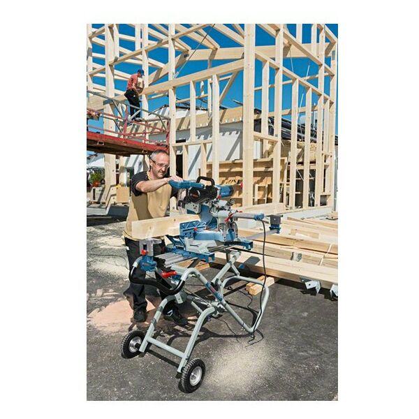 Электропилы: Торцовочная пила BOSCH GCM 12 SDE 1800 Вт, скор.вр. 3100-4000 об/мин, размер диска 305х30 мм, макс.ширина/макс.высота 400/120 мм [0601B23100] фотографии