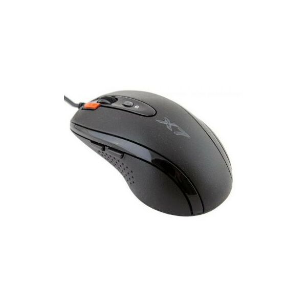 Мыши: Мышь A4-Tech XL-750BK-Black игровая, 3600dpi, USB 7but+Roll RTL фотографии