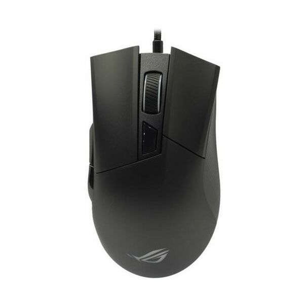 Мыши: Манипулятор Asus ROG GLADIUS II CORE P507 Optical 6btn+Roll RTL [90MP01D0-B0UA00] фотографии