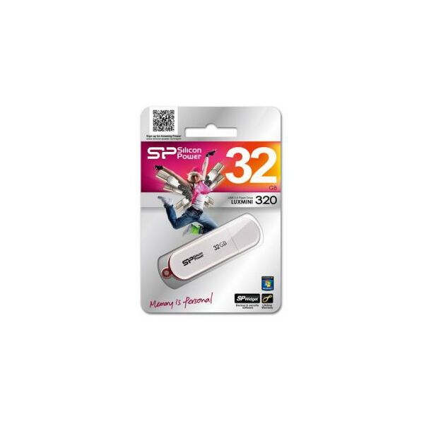 USB флешки: USB Flash Drive Silicon Power LuxMini 320 32Gb USB2.0, RTL [SP032GBUF2320V1W] фотографии