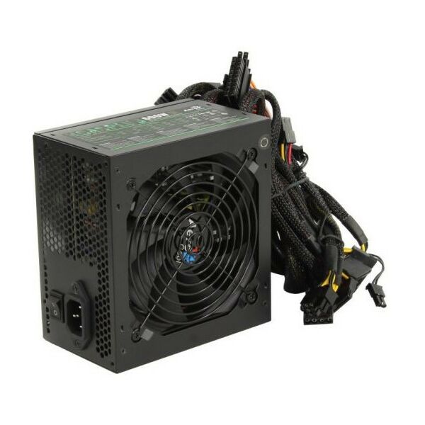 Блоки питания: Блок питания AeroCool KCAS PLUS-600W 600W ATX (24+2x4+2x6/8пин) RTL фотографии
