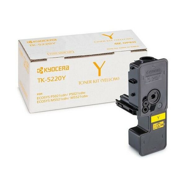 Для Kyocera: Тонер-картридж Kyocera TK-5220Y Yellow для Kyocera P5021/M5521 фотографии