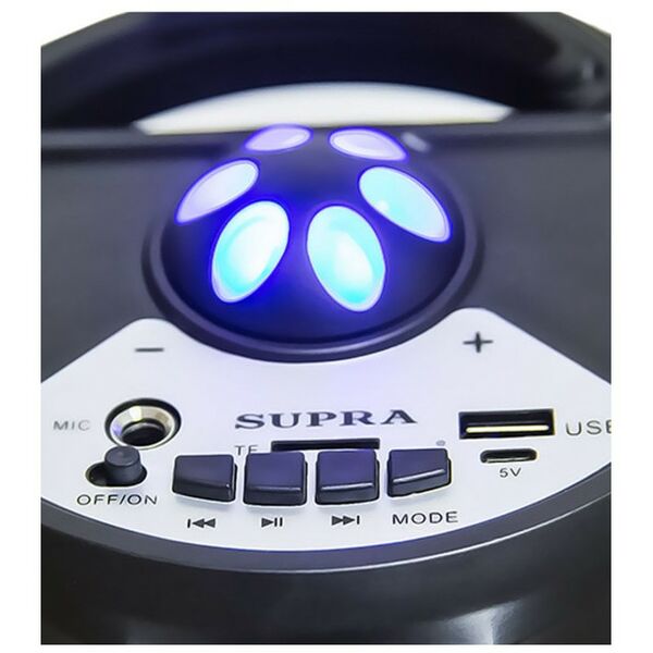 Музыкальные центры: Минисистема Supra SMB-330 стерео, Bluetooth, суммарная мощность: 250 Вт, FM-радио, USB вход фотографии