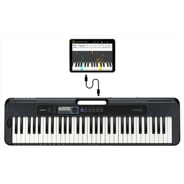 Синтезаторы: Синтезатор Casio CT-S300BK 61 клавиша фотографии