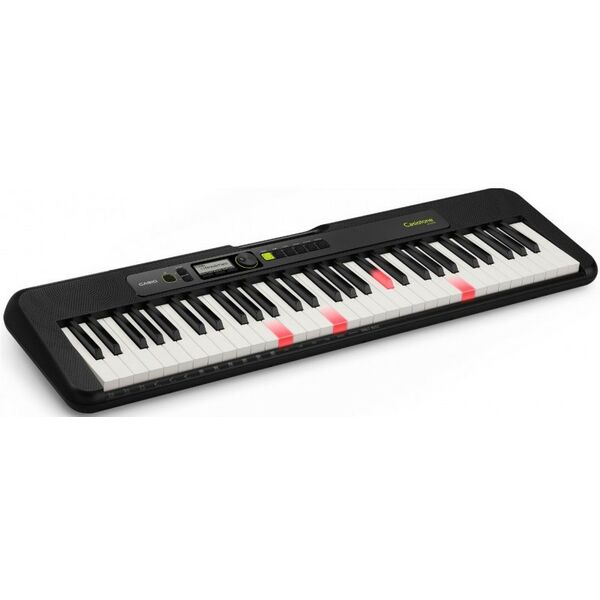 Синтезаторы: Синтезатор Casio LK-S250 61 клавиша, черный фотографии