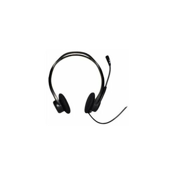 Наушники и гарнитуры: Наушники с микрофоном Logitech PC Headset 960 USB, с регулятором громкости [981-000100] фотографии