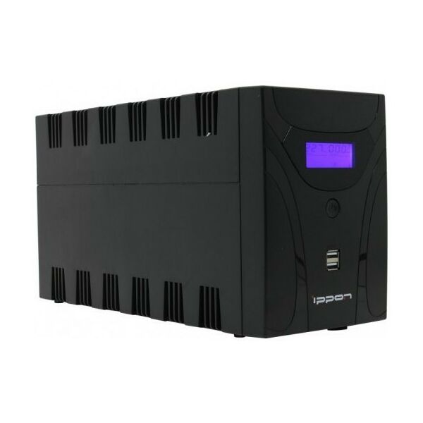 Купить Источник бесперебойного питания Ippon Smart Power Pro II 1200 1200VA, LCD+ComPort+защита телефонной линии/RJ45+USB в компании Зеон