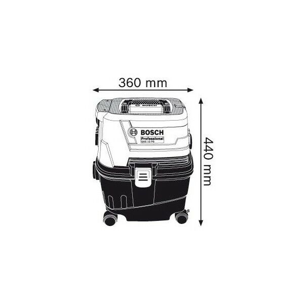 Строительные пылесосы: Строительный пылесос BOSCH GAS 15 PS 1100 Вт, 10 л, 6 кг фотографии