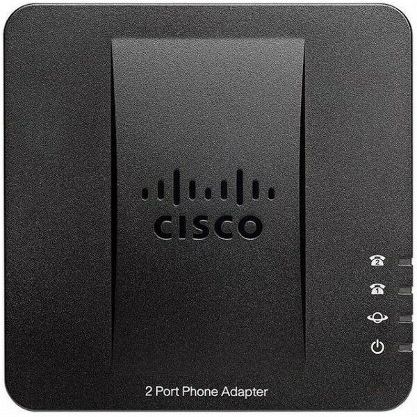 VoIP оборудование: Телефонный адаптер Cisco SPA112-XU 1WAN, 2xFXS фотографии