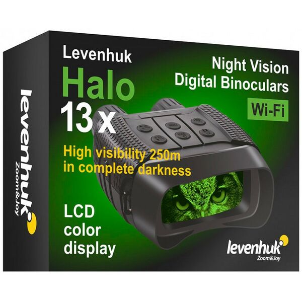 Бинокли: Бинокль цифровой ночного видения Levenhuk Halo 13x Wi-Fi фотографии