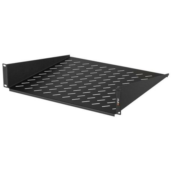 Шкафы и стойки: Полка фронтальная TLK TLK-SHFR-300-BK 19", 2U, глубиной 300мм, крепеж в комплекте, черная фотографии