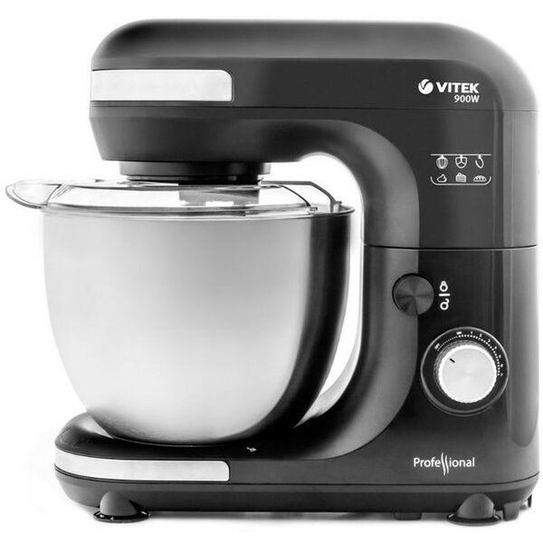 Миксеры: Миксер Vitek VT-1431 BK стационарный, мощность 900 Вт, объем чаши 5 л фотографии