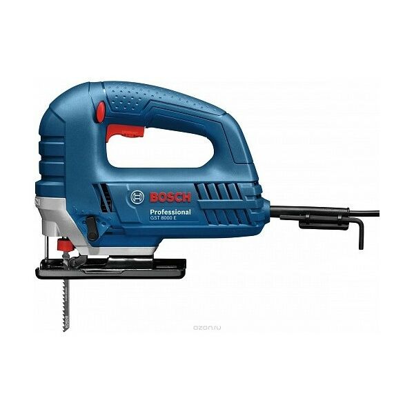 Лобзики: Лобзик BOSCH GST-8000E 710Вт, 80/10мм, 500/3100 ход/мин, 2.5кг [060158H000 / 060158H001] фотографии