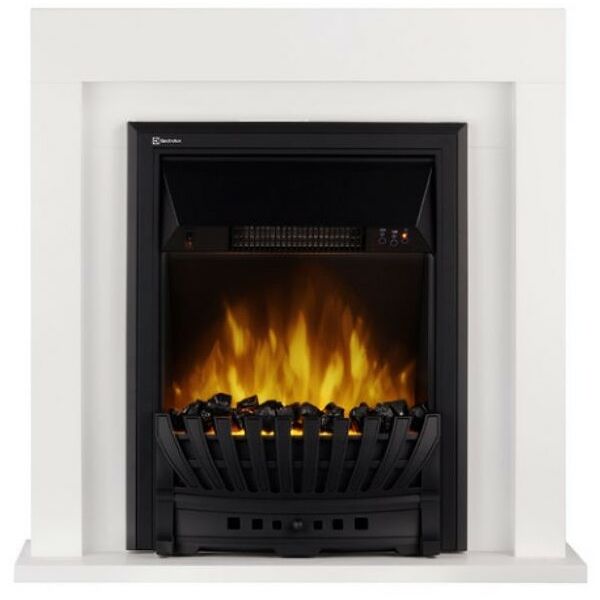 Камины: Портал Firelight Simple Classic белый [Simple Cl W] фотографии