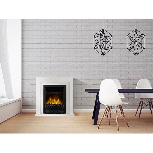 Камины: Портал Firelight Simple Classic белый [Simple Cl W] фотографии