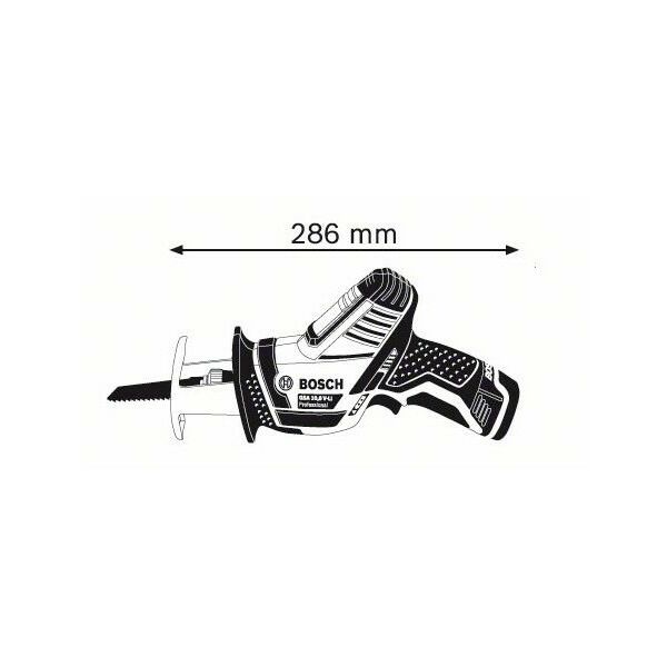 Лобзики: Аккумуляторная сабельная ножовка BOSCH GSA 12V-14 без аккумулятора и ЗУ [060164L902] фотографии