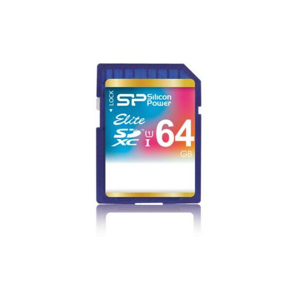 Secure Digital карты: Карта памяти Silicon Power SDXC 64Gb UHS-I [SP064GBSDXAU1V10] фотографии