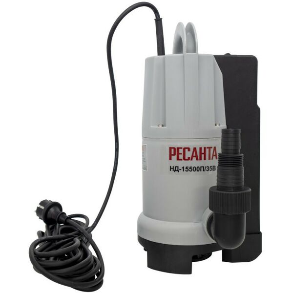 Насосы и насосные станции: Дренажный насос РЕСАНТА НД-15500П/35B фотографии