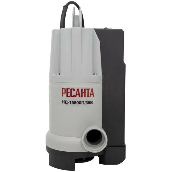 Насосы и насосные станции: Дренажный насос РЕСАНТА НД-15500П/35B фотографии