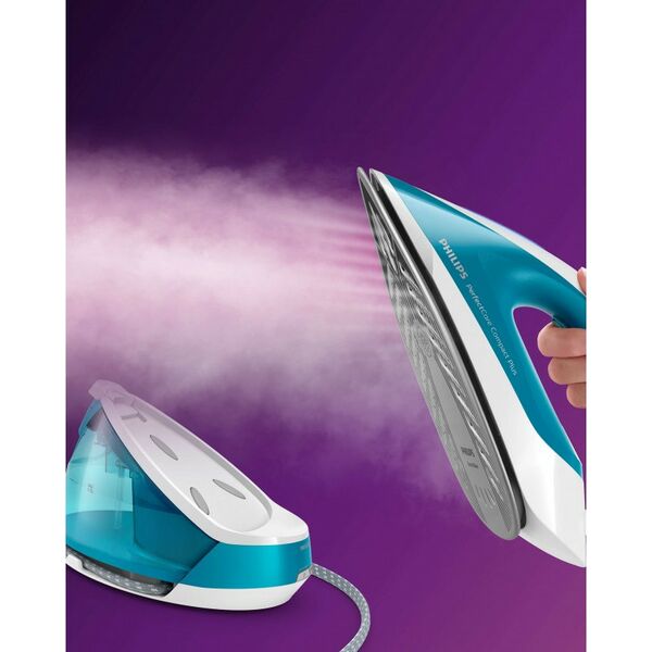 Отпариватели и пароочистители: Парогенератор PHILIPS GC7920/20 blue 2400 Вт, резервуар 1.5л фотографии