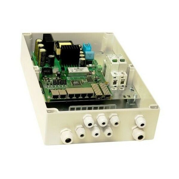 Коммутаторы, маршрутизаторы, межсетевые экраны: Коммутатор TFortis PSW-2G6F+ фотографии