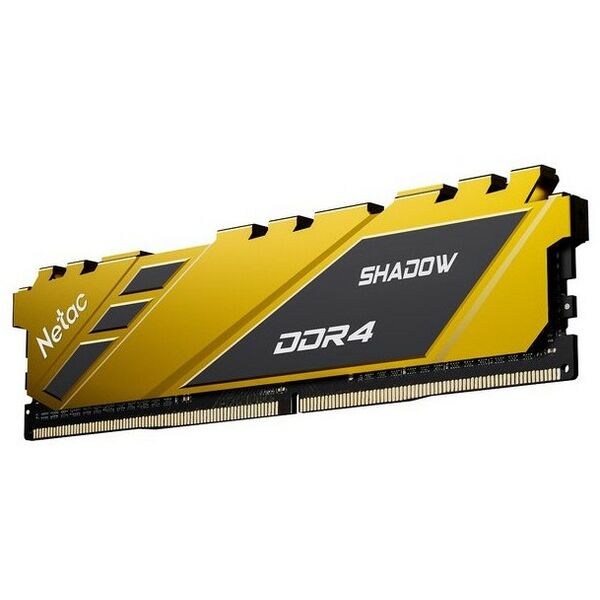 Оперативная память: Модуль памяти Netac Shadow 8Gb DDR4 DIMM <PC4-25600> CL16 [NTSDD4P32SP-08Y] фотографии
