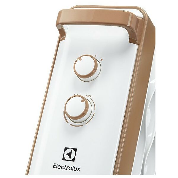 Масляные радиаторы: Масляный радиатор Electrolux Wave EOH/M-9157 мощность обогрева 1500 Вт, число секций: 7, термостат, колеса для перемещения, цвет белый фотографии