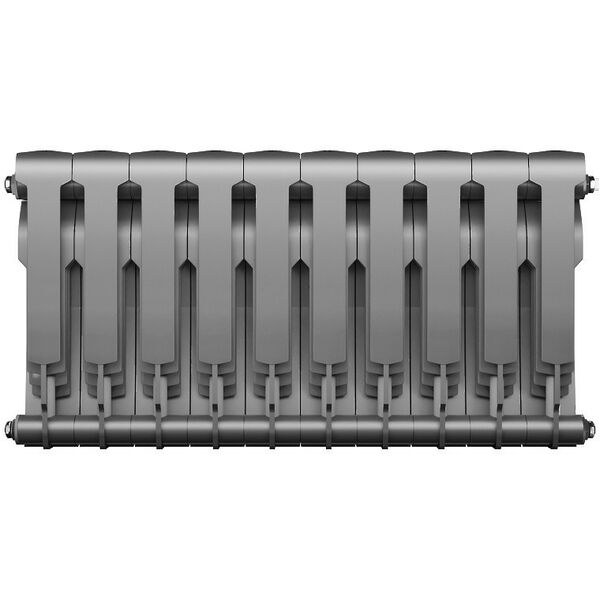 Радиаторы: Радиатор Royal Thermo BiLiner 350 /Silver Satin 10 секций [RTBSS35010] фотографии