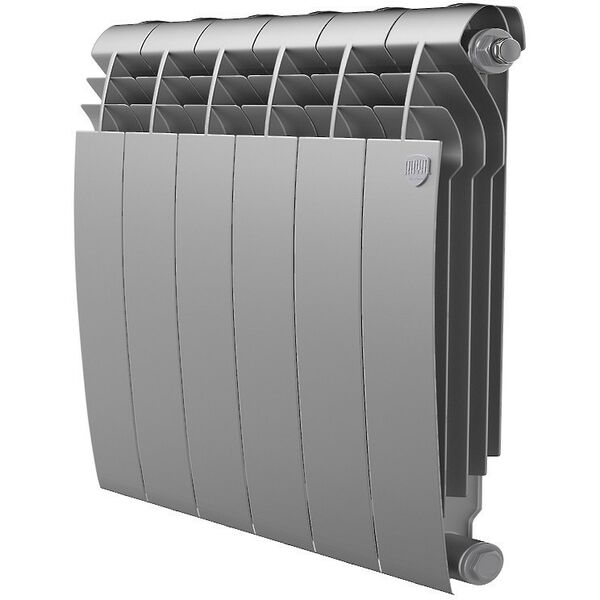 Радиаторы: Радиатор Royal Thermo BiLiner 500 /Silver Satin 6 секций [RTBSS50006] фотографии