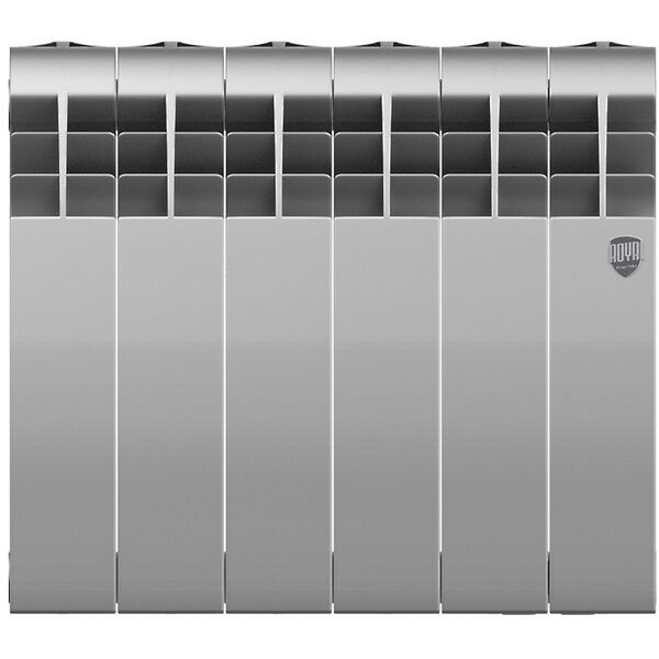 Радиаторы: Радиатор Royal Thermo BiLiner 350 /Silver Satin 6 секций [RTBSS35006] фотографии