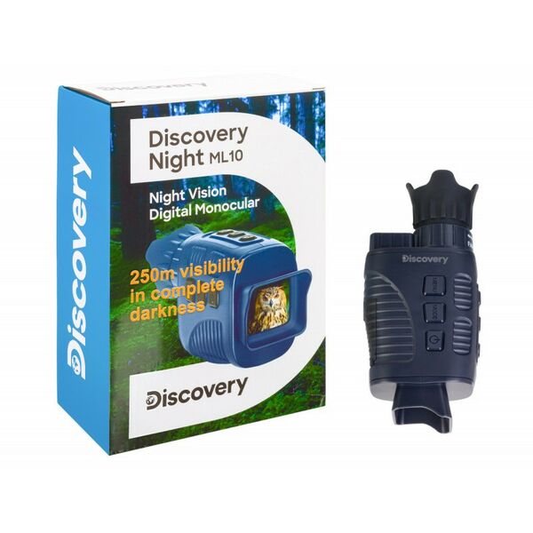 Бинокли: Монокуляр цифровой ночного видения Levenhuk Discovery Night ML10 со штативом фотографии